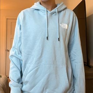 North Face Baby Blue Hoodie
